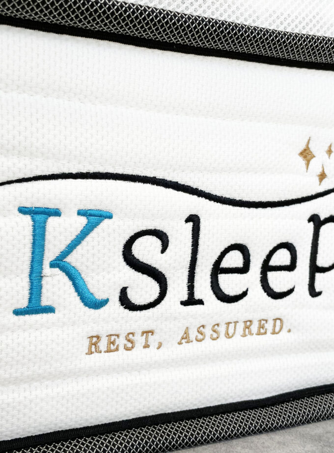 KSleep Negative Ion Technology Luxury 10" 7-Zoned Spring Mattress